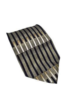 DeSantis Collection Striped Silk Tie
